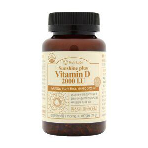뉴트리랩스 선샤인플러스 비타민D 2000IU 6개월분 2개 미국산