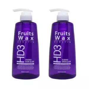 [과일나라] 후르츠왁스 케라틴 에센스 헤어 글레이즈 500ml x2개