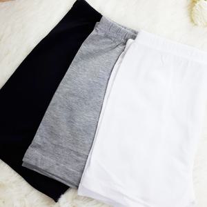 여성 베이직 면스판 3부 속바지 국내생산 순면 여자 학생 교복 레깅스