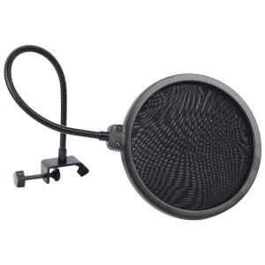 플랙시블 마이크 메쉬 팝필터 팝 스크린 필터 콘덴서마이크 방송용 녹음용 콘덴서 마이크 스탠드 보이스채