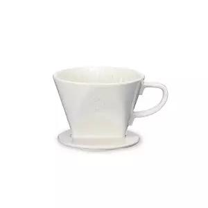 메가커피 칼리타 도자기드립퍼 2 4인용 102LD 화이트