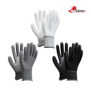 수입 PU바닥 코팅장갑 100켤레 팜피트 반코팅장갑