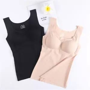 [하프클럽/서울양말]1+1 심리스 브라런닝 나시 캐미솔 노와이어 캡나시