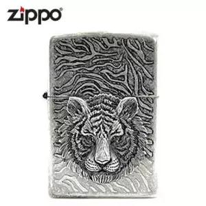 ZIPPO 지포 라이터 기념일 신년 새해 선물 250-18 TIGER EYE EMBLEM(SILVER)(R) ZP91MA623R