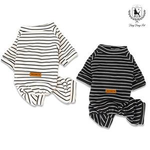 딩동펫 반려동물 강아지옷 스트라이프 올인원