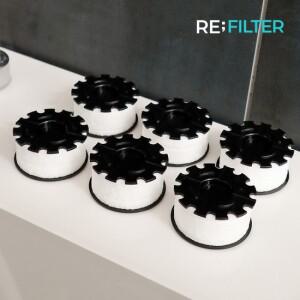 리필터 hs홈케어 세면대필터 호환필터 12ea