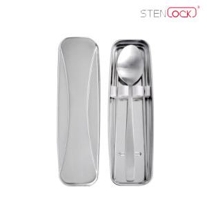 국내산 포스코 스텐304 휴대용 수저젓가락세트(케이스포함) 숟가락젓가락세트 성인용 어린이용 식기세척기가능