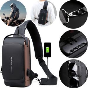 남자 크로스백 가방 슬링백 여행용백팩 도난 방지 락 방수 옆으로 매는 가방