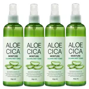 과일나라 알로에 시카 모이스처 카밍 미스트 토너 250ml x4개