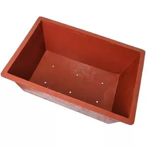 타공 사각다라이 화분 고무다라이 대형 묘목 텃밭 블루베리