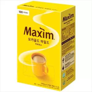 맥심 모카골드 커피믹스 100T//2개구매시 1000원DCX넉넉한 유통기한