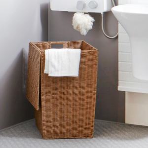 한샘 라탄 패턴 햄퍼 사각 (2종/택1)