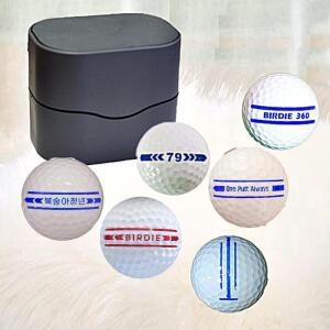 버디360 양면인쇄 골프공 라이너 볼라이너 스탬프