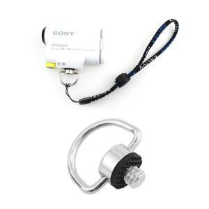 스트랩 D링 1/4 나사 카메라 짐벌 모노포드 셀카봉