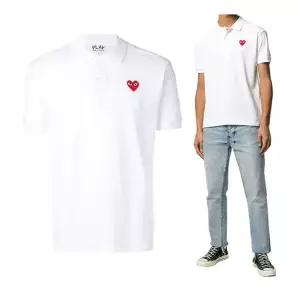 꼼데가르송 하트 와펜 PK 티셔츠 AZ-T006-051-5
