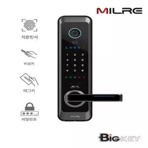 밀레시스텍 M65F 지문인식  디지털 현관문 도어락 번호키 현관 도어락 전자키