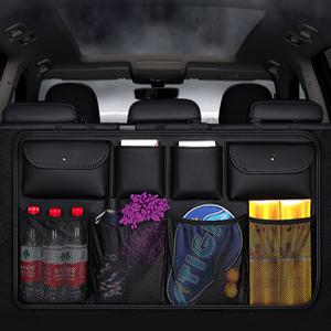 SUV 자동차 차량용 다용도 트렁크 정리 네트 수납 포켓 트렁크정리함 세차툴백 트레이