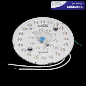 LED모듈 원형다용도등 15W /주광색 원형 방등 직부등 안정기 일체형 리폼 LED모듈 기판 세트 램프 조명 교체