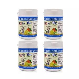 식용베이킹소다(물에 녹여 마시는) 200g 4개 미국약전 원료 (USP) 탑푸드 특허청 상표 등록