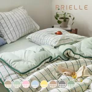 데일리체크 항균 워싱 차렵 이불 패드 세트 Q