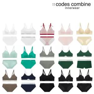 [코데즈컴바인이너웨어](강남점)노와이어/브라렛 여성세트 12종택1(CDWBR452+162+552)