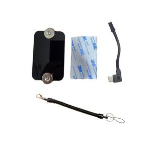 스마일텍 배달대행 자석 거치대 C타입 충전패드 + 스플링