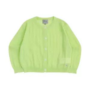 빈1 BY24CK01GN 그린 스카시 니트 가디건