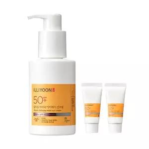 일리윤 저자극이지워시 선크림 150ml, 1개 + 증정(선크림 30ml, 2개)