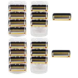 (4팩 16개입) 토비메모리 질레트 호환 프리미엄 밀착 5중 면도날 퓨전5 파워 프로쉴드 프로글라이드 스킨텍