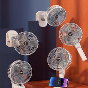 집게형 핸디선풍기 휴대용 고정형 선풍기 C타입충전 핸드폰거치 캠팽용 탁상용