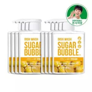 슈가버블 구연산 레몬 주방세제 470ml x 8개
