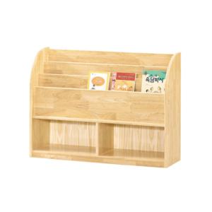 유치원 어린이집 교실 도서영역 원목 책꽂이 H35-3
