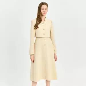 [하프클럽/S쏠레지아]에스쏠레지아 투인원 플레어 원피스 SOO3WOP040