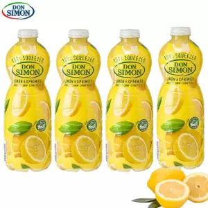 돈시몬 착즙 100% 레몬 주스 1L 5개 생과일주스
