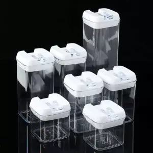 원터치 밀폐용기 7종세트 곡물통 보관통 쿠키통