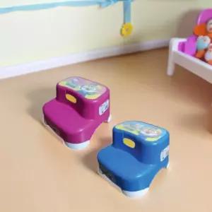 뽀로로 이단디딤대 2단 발디딤판 유아 어린이 발판 계단 발받침대 스텝스툴 욕실 세면대