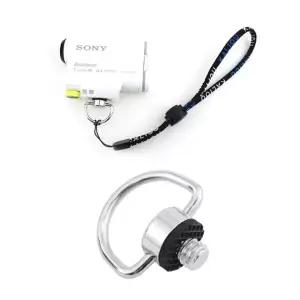 스트랩 D링 1/4 나사 카메라 짐벌 모노포드 셀카봉