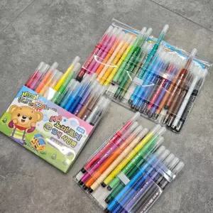 노마르지 싸인펜 12색 16색 24색 안마르지