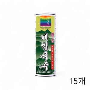칠갑농산 칠갑 메밀국수 1kg X 15개 마른메밀면 소바면 메밀면사리 메밀비빔면 메밀사리 소바면 메밀국수