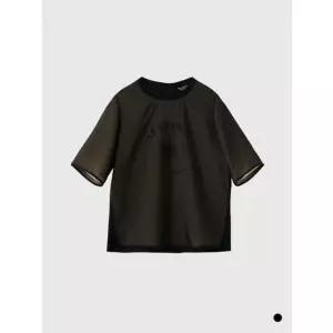 [갤러리아] 오간자 프린트 블라우스 VVCNS4M5166