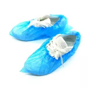 파란색 일회용신발커버 100매 세트 위생방수비닐커버 일회용덧신