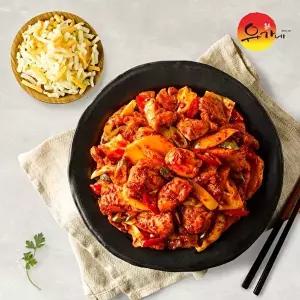 [유가네][T]유가네 닭갈비 600g 4팩+치즈 27g 3팩