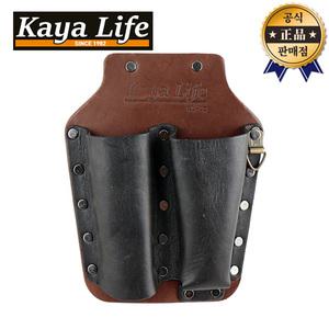 가야 전지가위집 KL-22 신형 천연 통가죽 KL22 가야라이프 다목적 톱 공구가방 파우치