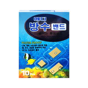 메디 아쿠아 방수밴드 혼합형 10매입 / 숨쉬는 투명밴드