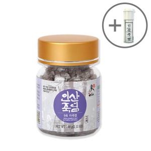 인산죽염 9회 자죽염 고체 60g 9번 구운 자색 죽염