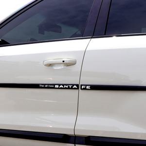 디올뉴 싼타페 MX5 차량 도어 가드 튜닝 레터링 패드 스크래치 문콕방지 몰딩 용품