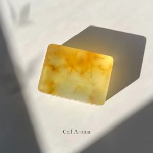셀아로마 천연향수비누 130g - ( 카렌듈라, MSM, Blue, Pink, Purple, Yellow )