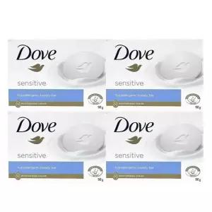도브 센서티브 뷰티바 세수비누 클렌징바 90g 4개입 도브비누 세안비누 뷰티바 미용비누
