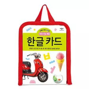 브레인 카드 48장 유아 지능 개발 한글 카드