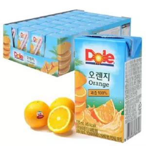 바나나주스 망고음료 백프로과즙 돌망고주스 오렌지주스 120ml 32팩